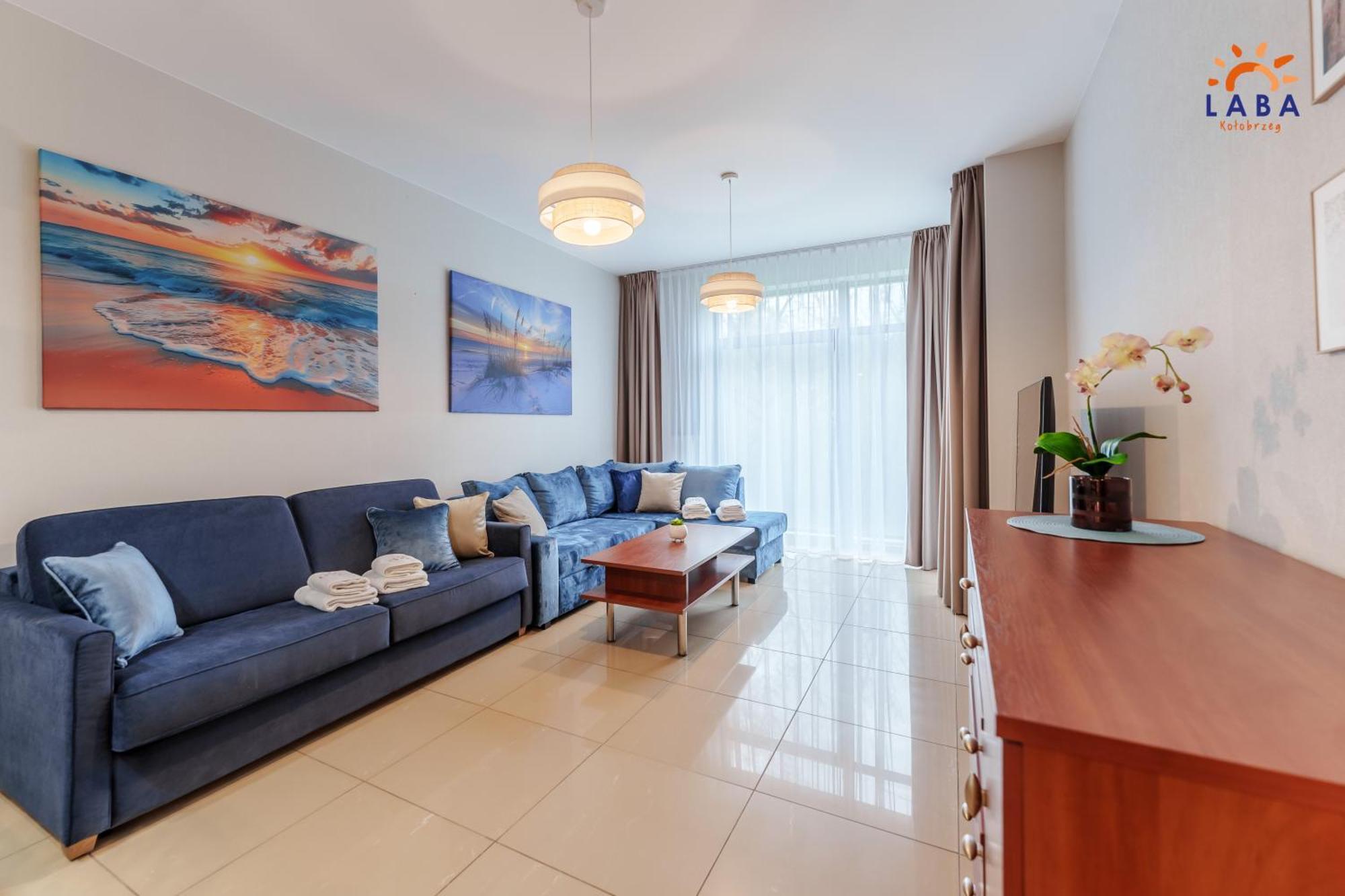 Laba Kolobrzeg Apartamenty Diune Z Parkingiem Dış mekan fotoğraf