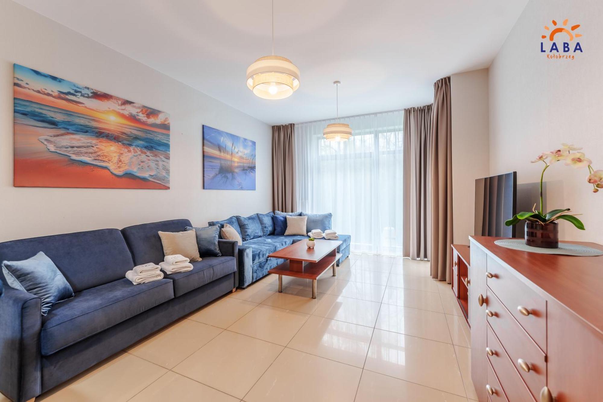 Laba Kolobrzeg Apartamenty Diune Z Parkingiem Dış mekan fotoğraf