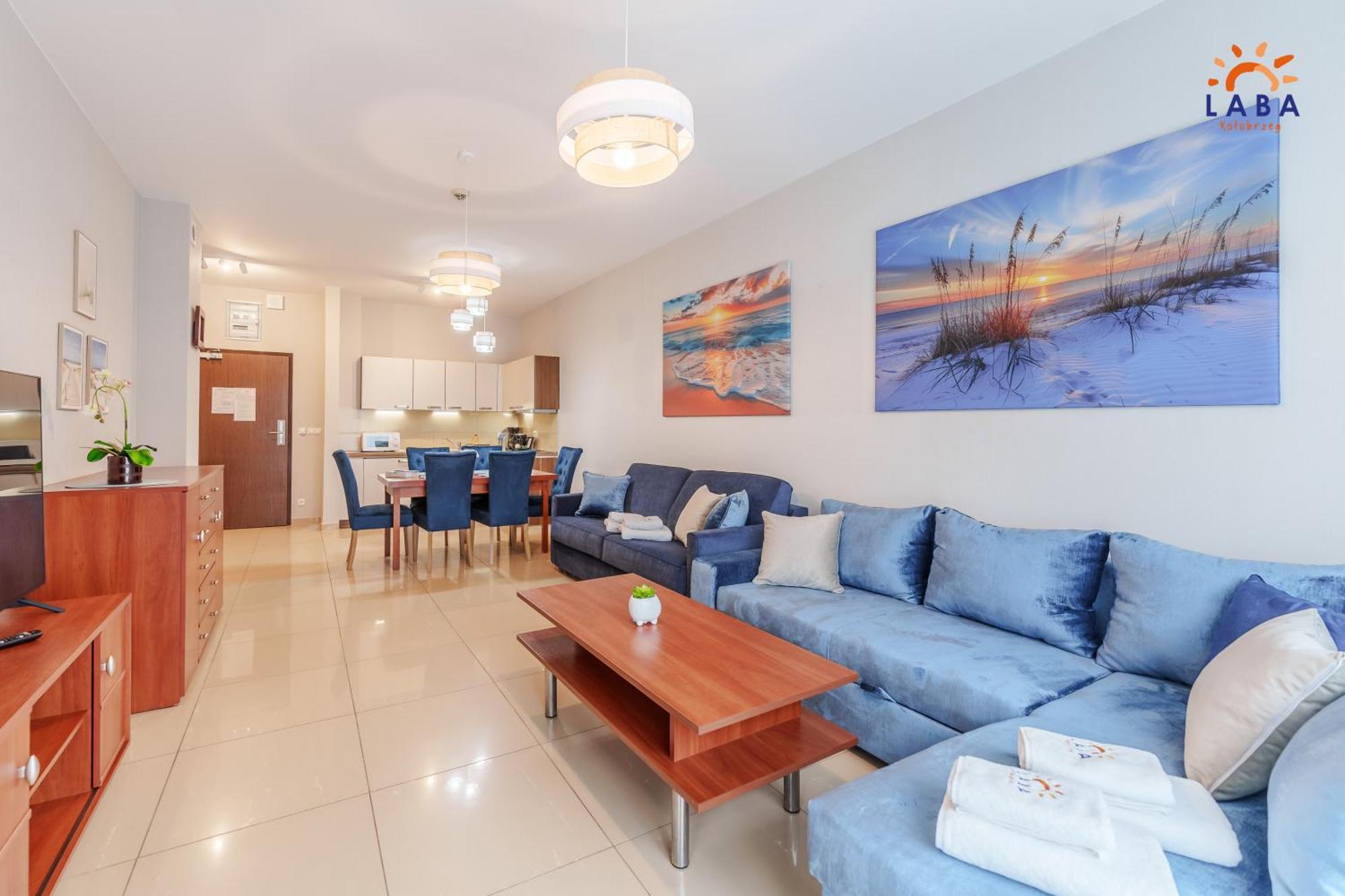 Laba Kolobrzeg Apartamenty Diune Z Parkingiem Dış mekan fotoğraf