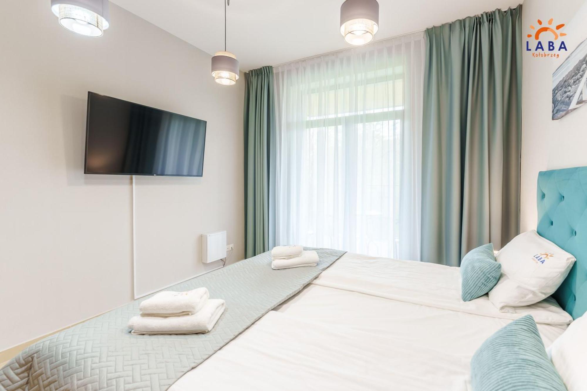 Laba Kolobrzeg Apartamenty Diune Z Parkingiem Dış mekan fotoğraf