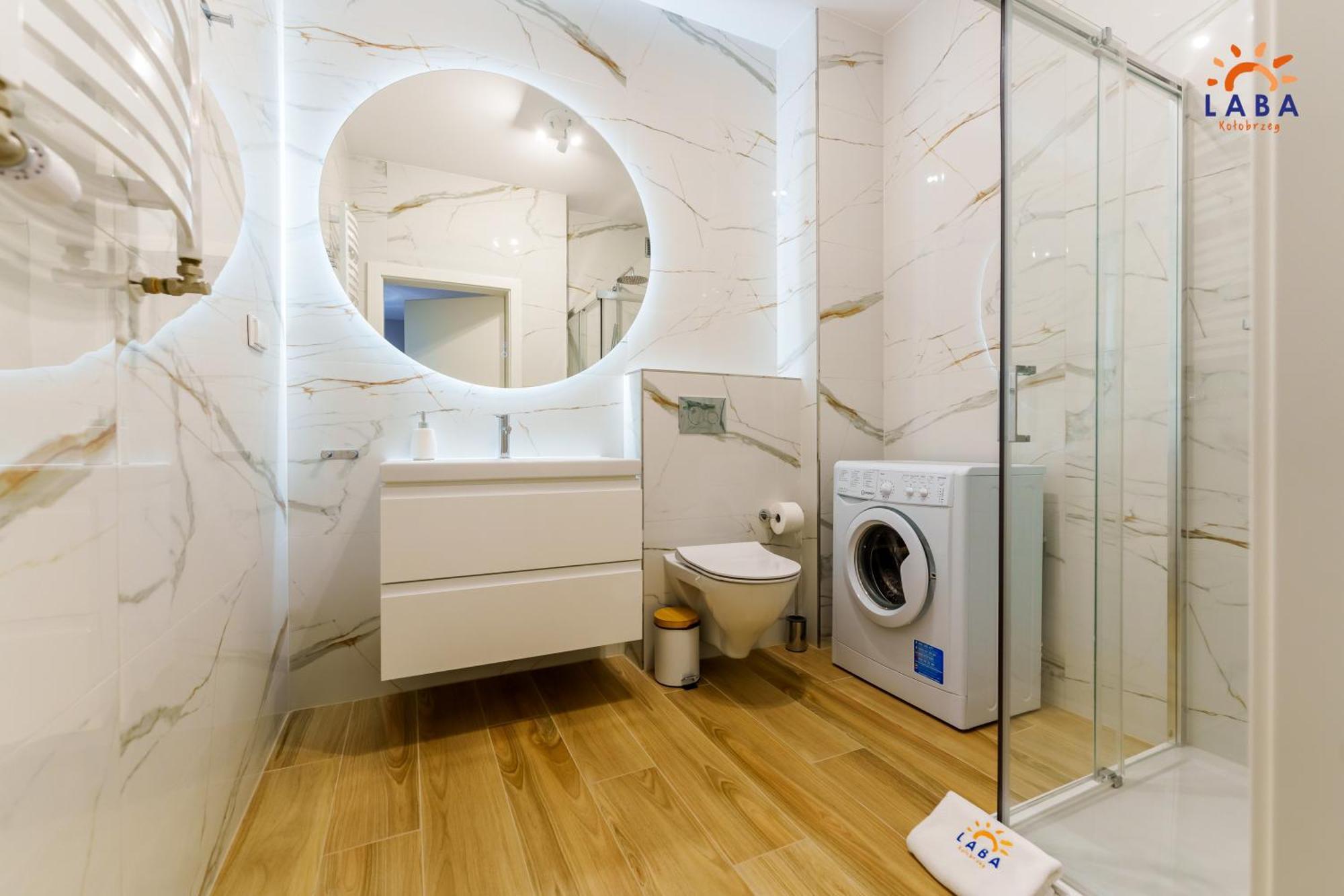 Laba Kolobrzeg Apartamenty Diune Z Parkingiem Dış mekan fotoğraf