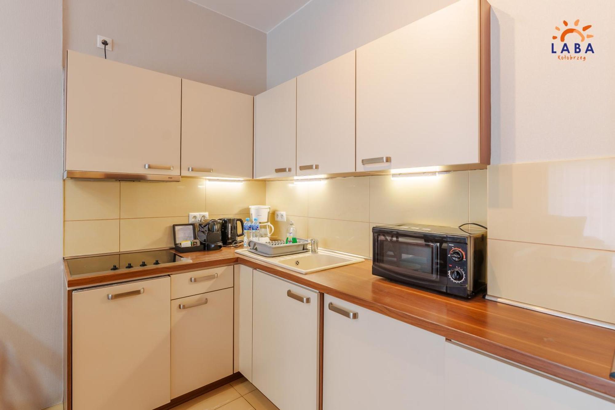 Laba Kolobrzeg Apartamenty Diune Z Parkingiem Dış mekan fotoğraf