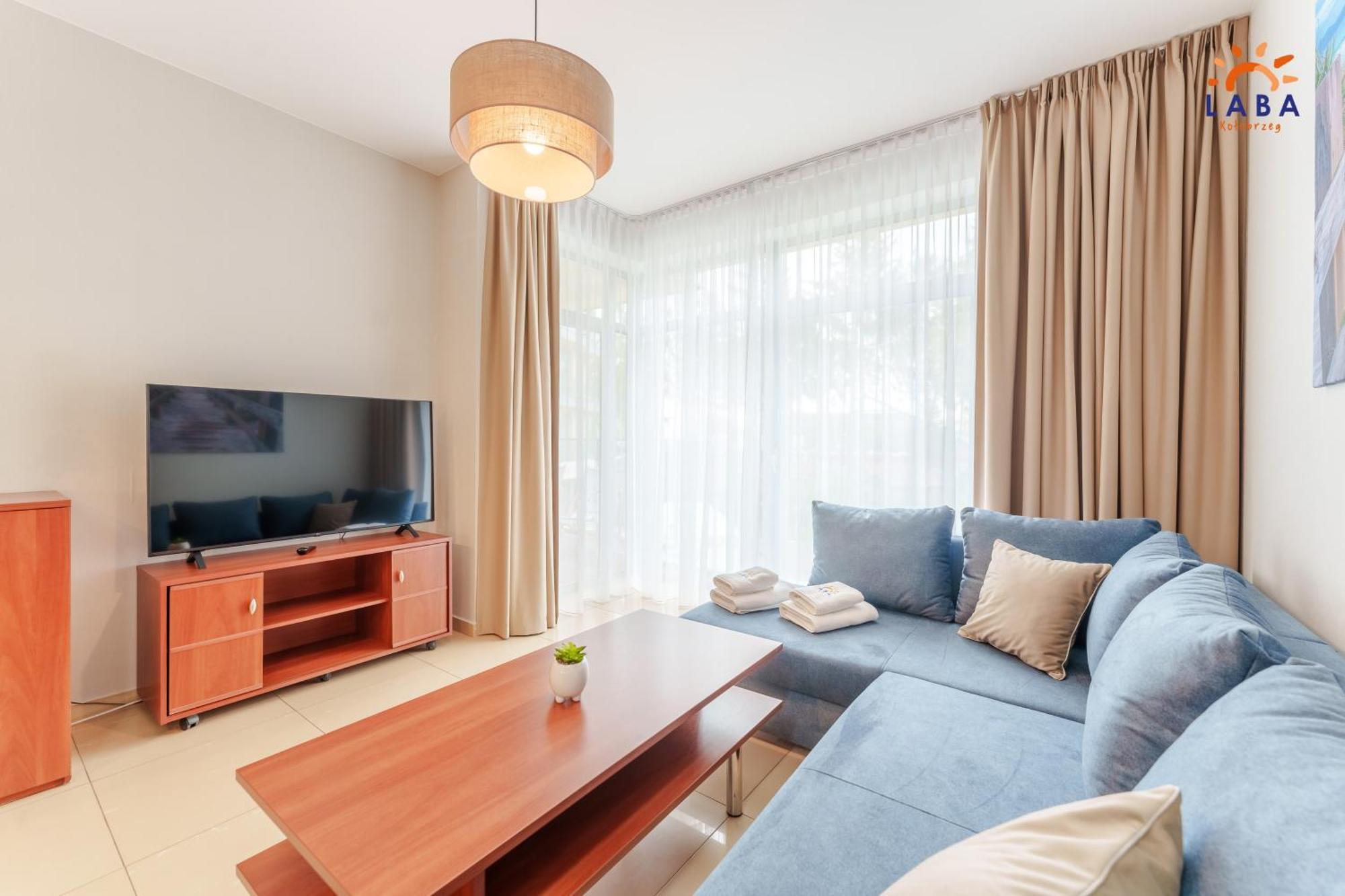 Laba Kolobrzeg Apartamenty Diune Z Parkingiem Dış mekan fotoğraf