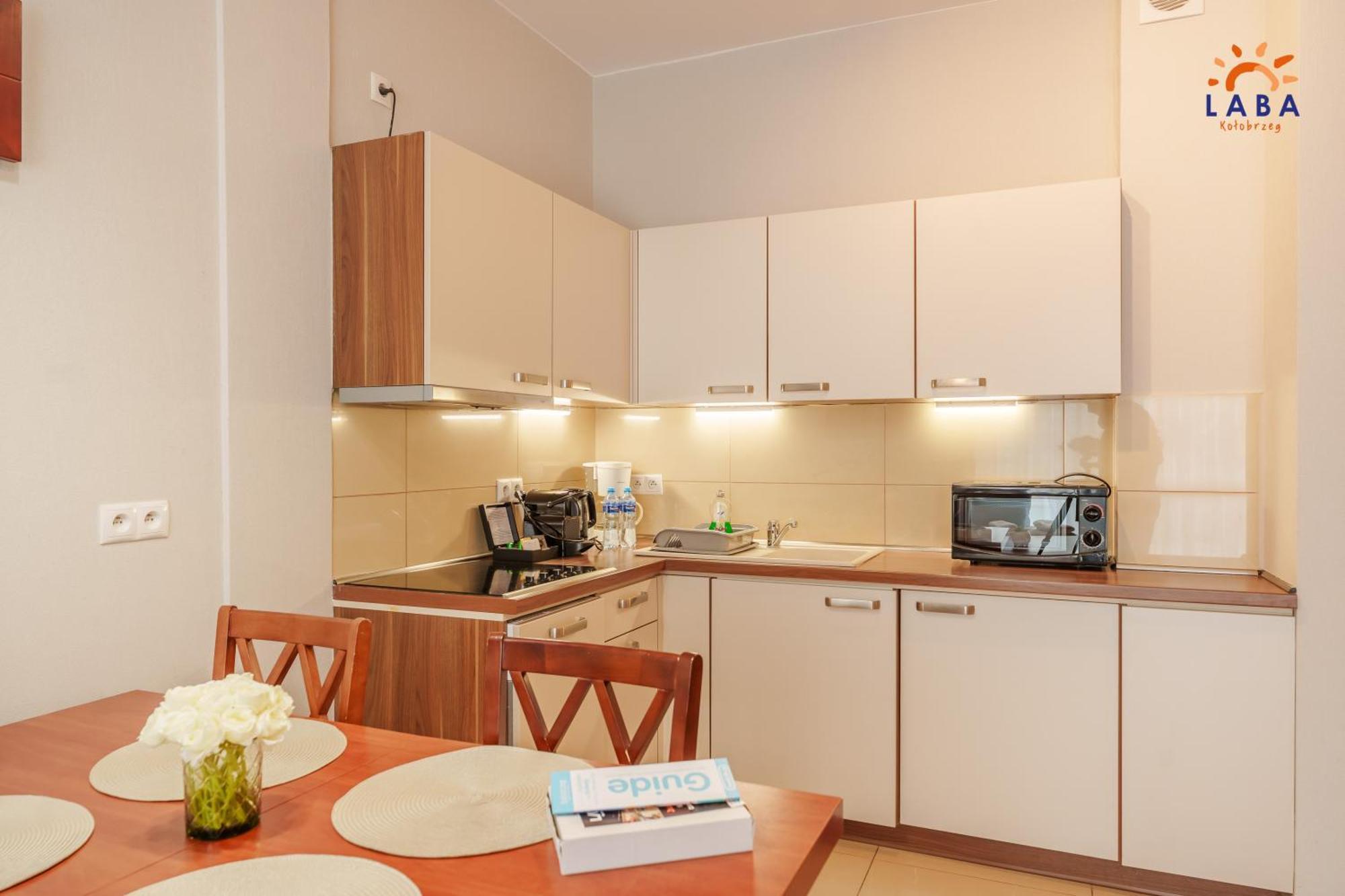 Laba Kolobrzeg Apartamenty Diune Z Parkingiem Dış mekan fotoğraf