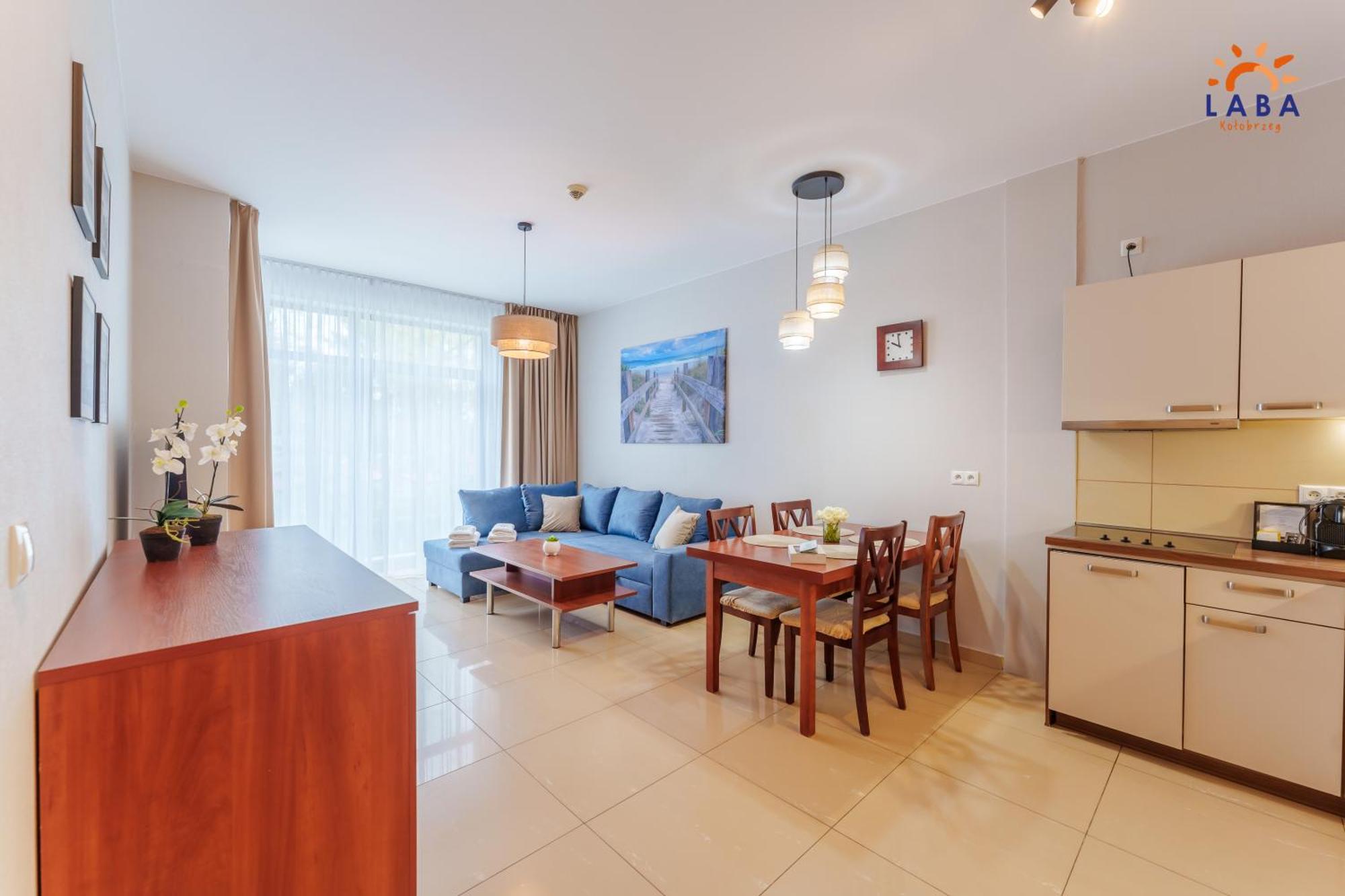 Laba Kolobrzeg Apartamenty Diune Z Parkingiem Dış mekan fotoğraf